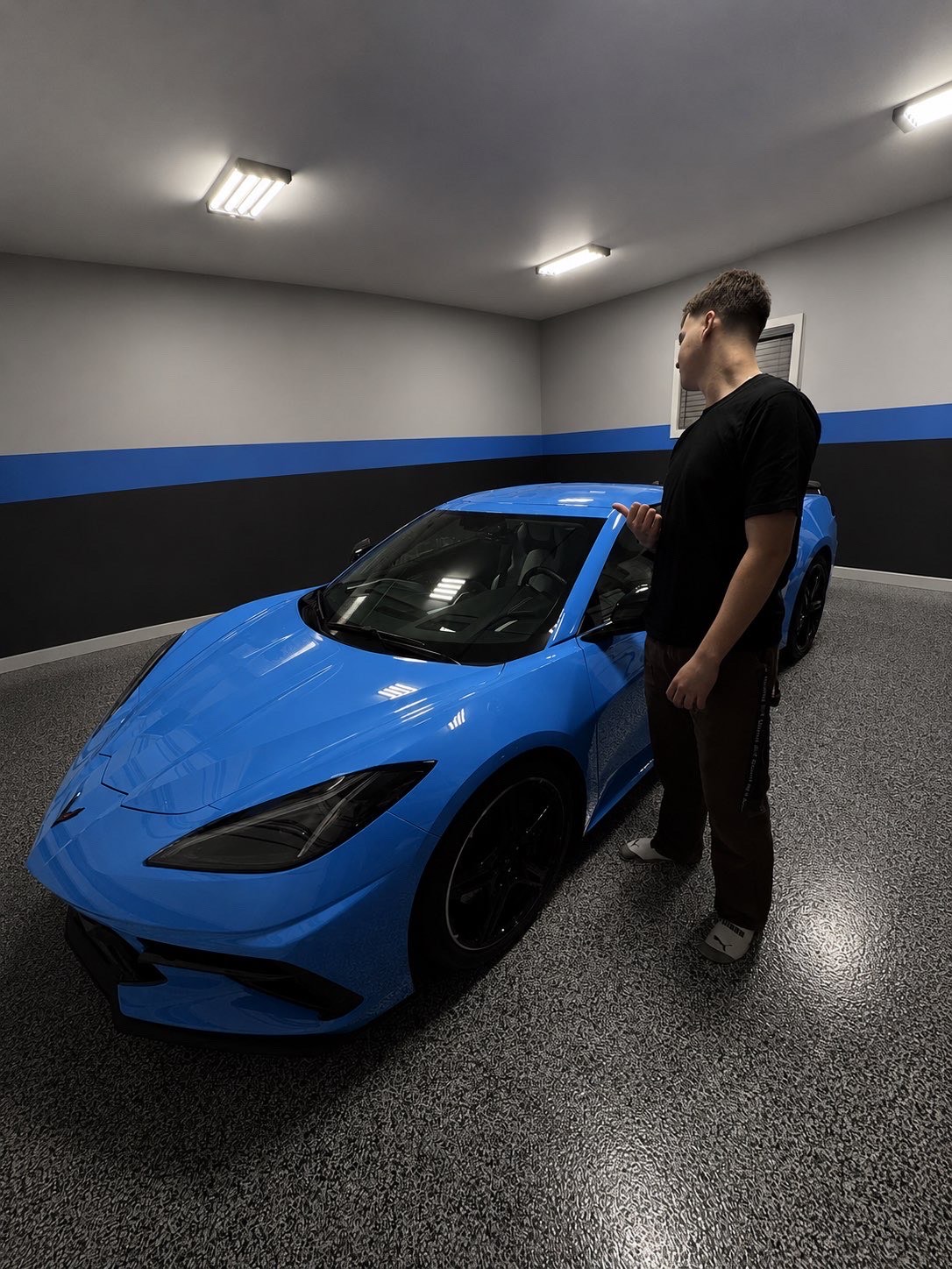 Student bought his dream car